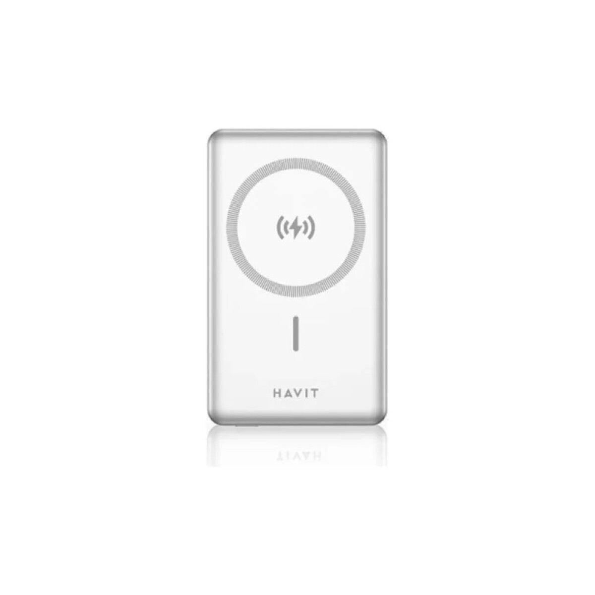 Power Bank Havit HV-PB5203 10000mAh Silver Carga Inalámbrica 