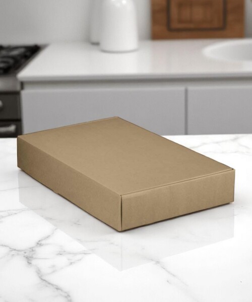 Caja rígida 6 botellas 34x56x9 - 35428 - KRAFT MARRON Caja rígida 6 botellas 34x56x9 - 35428 - KRAFT MARRON