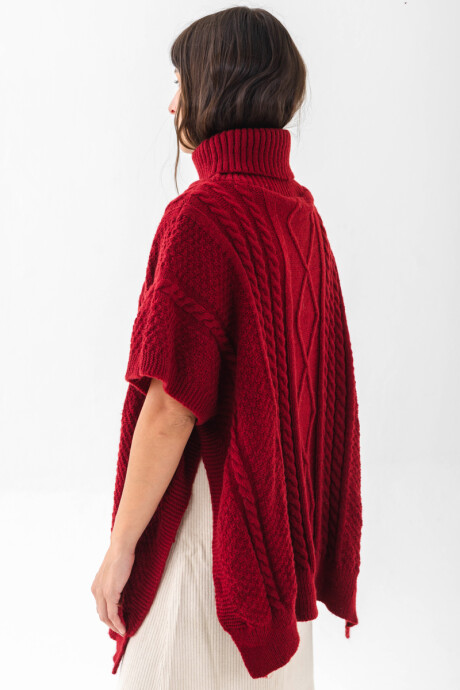 Poncho July Vino