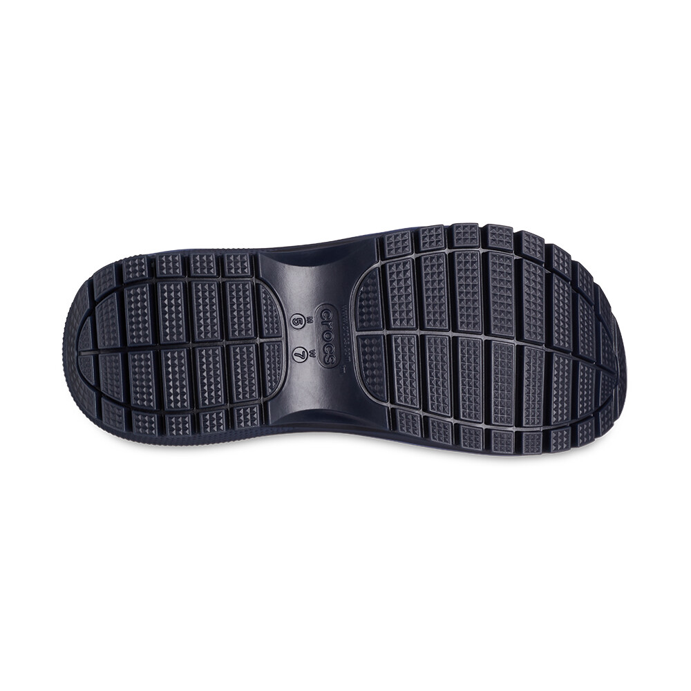 Plataformas Crocs Mega Crush Matte Sandal - Unisex Mirage/Multi