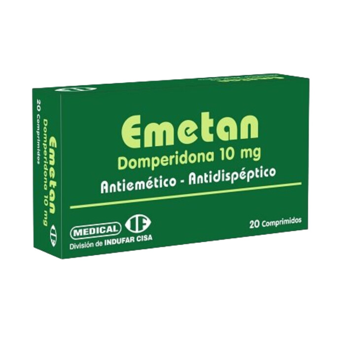 EMETAN CJ X 20 COMPRIMIDOS única