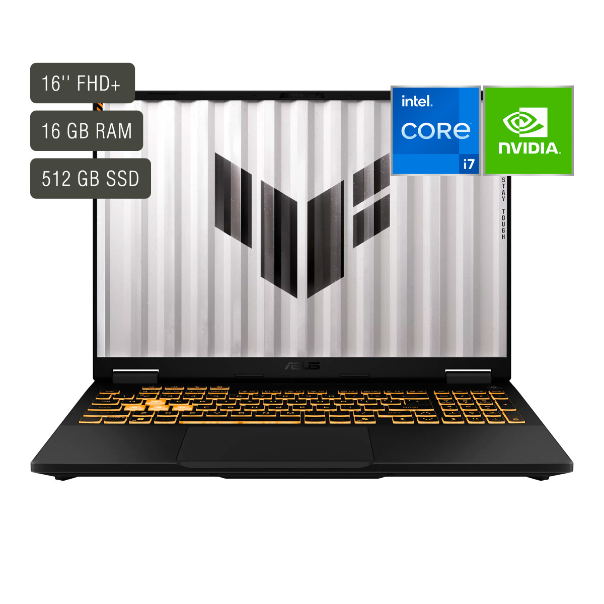 Notebook Gamer Asus Tuf 16'' Core I7 16GB 512GB WIN11 RTX5050 