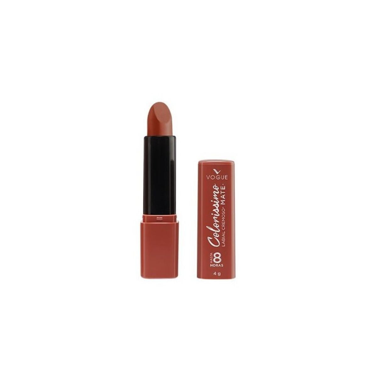 Labial en Barra Cremoso Vogue Colorissimo Choco Café 