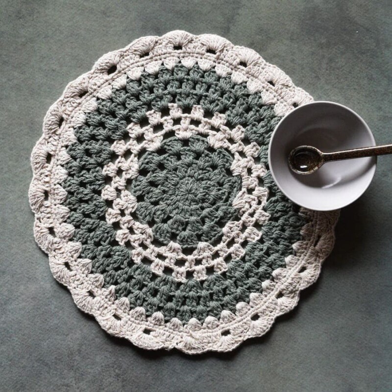 Individual tejido de algodón Individual tejido de algodón