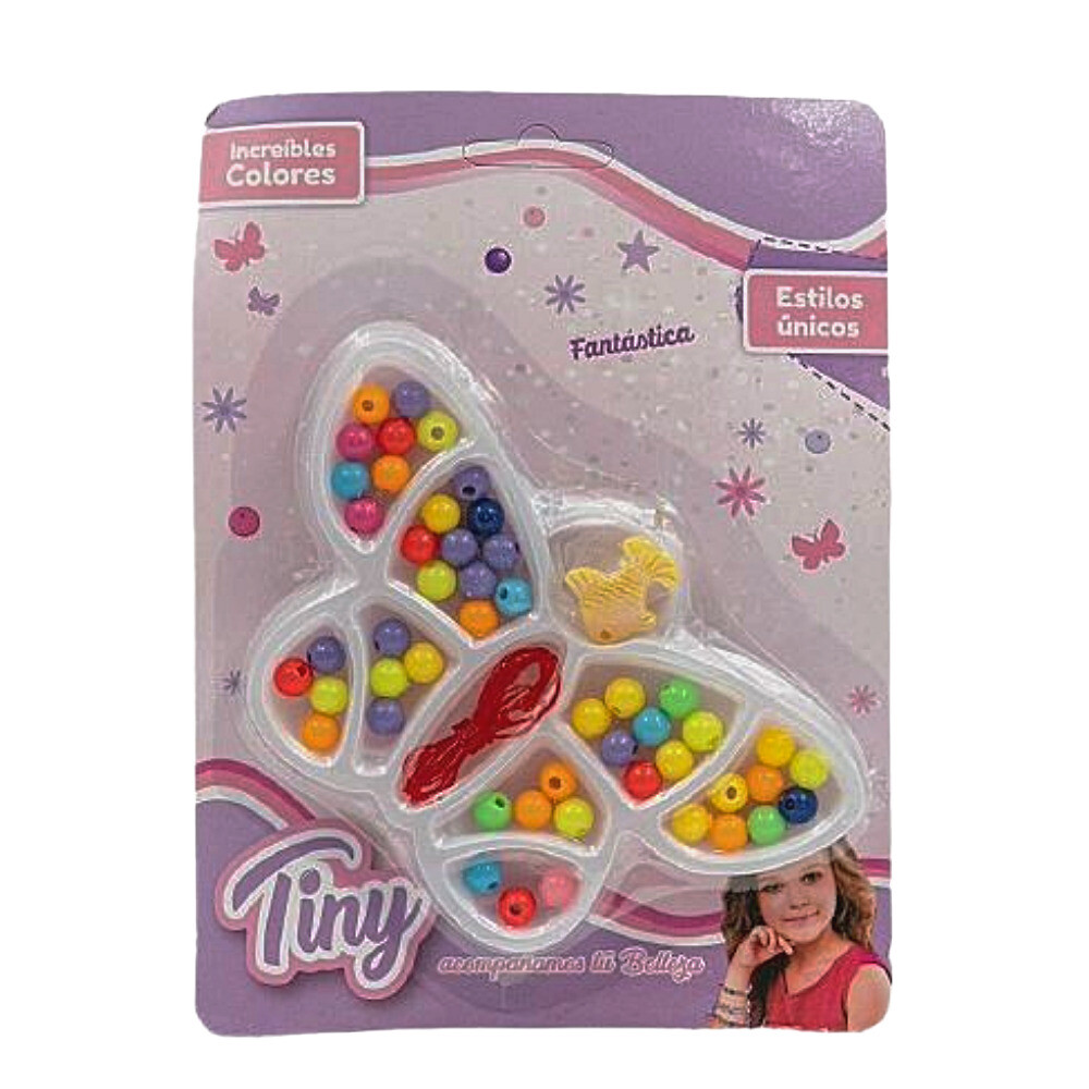 TINY DIY JUEGO DE CUENTAS PARA TRENZAS única