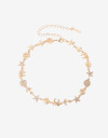 Chokers Strass Choker Marítimo Strass - Dorado