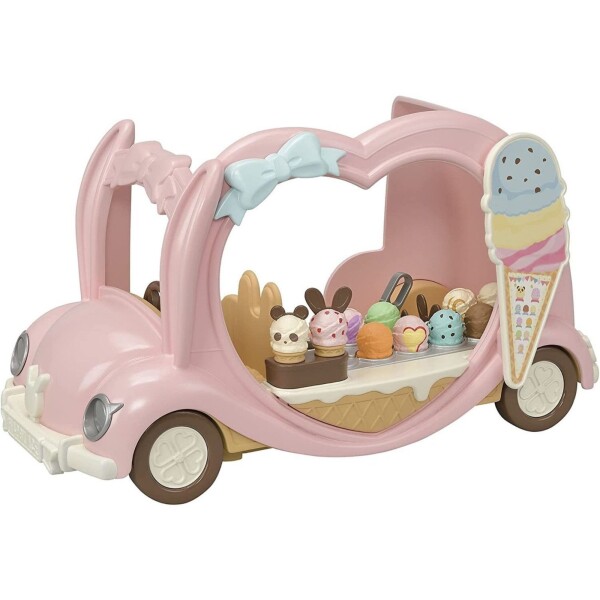 Sylvanian Families Camion Helados Figura Muñeco Accesorios Sylvanian Families Camion Helados Figura Muñeco Accesorios