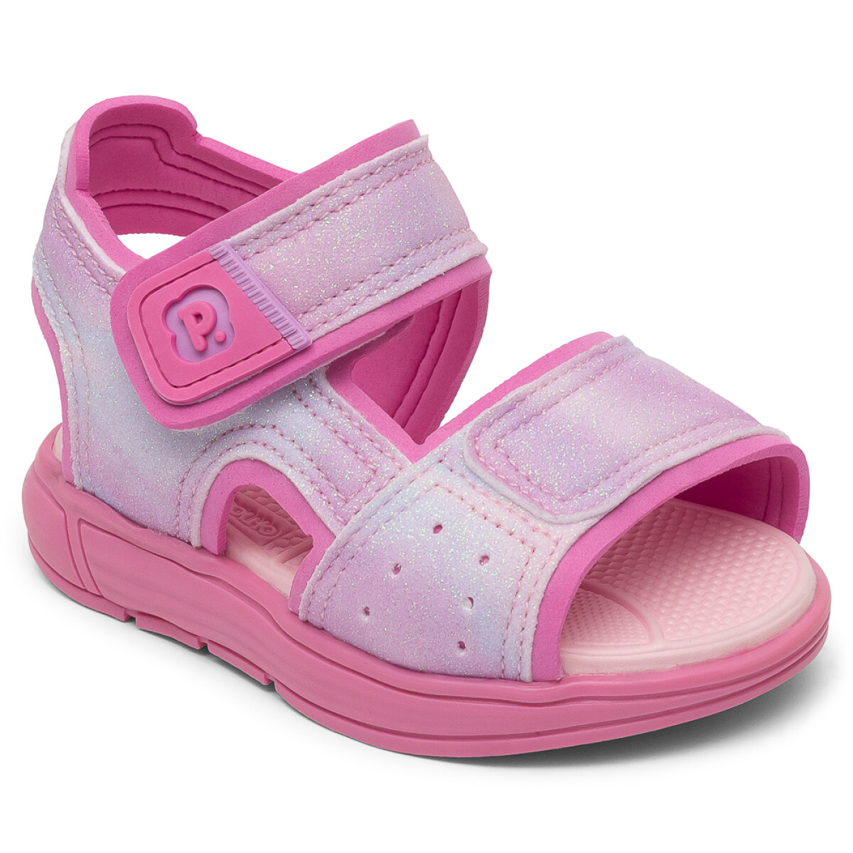 Sandalias Brillos Rosa viejo 
