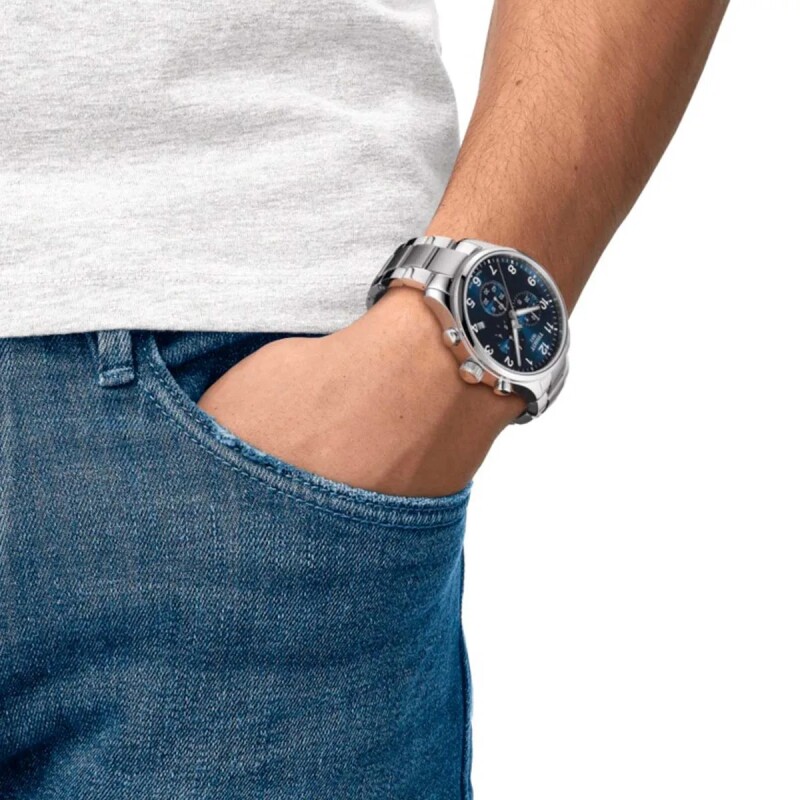 Reloj Tissot Chrono XL Classic para Hombre de Acero 1166171104701 Reloj Tissot Chrono Xl Classic Para Hombre De Acero 1166171104701