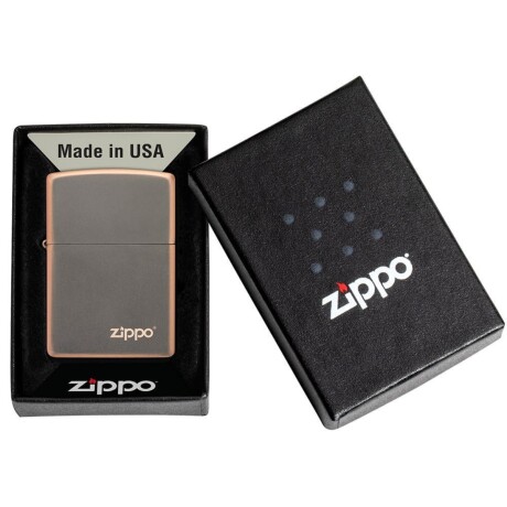 Encendedor Zippo Rustic Bronze con logo - 49839ZL Encendedor Zippo Rustic Bronze con logo - 49839ZL