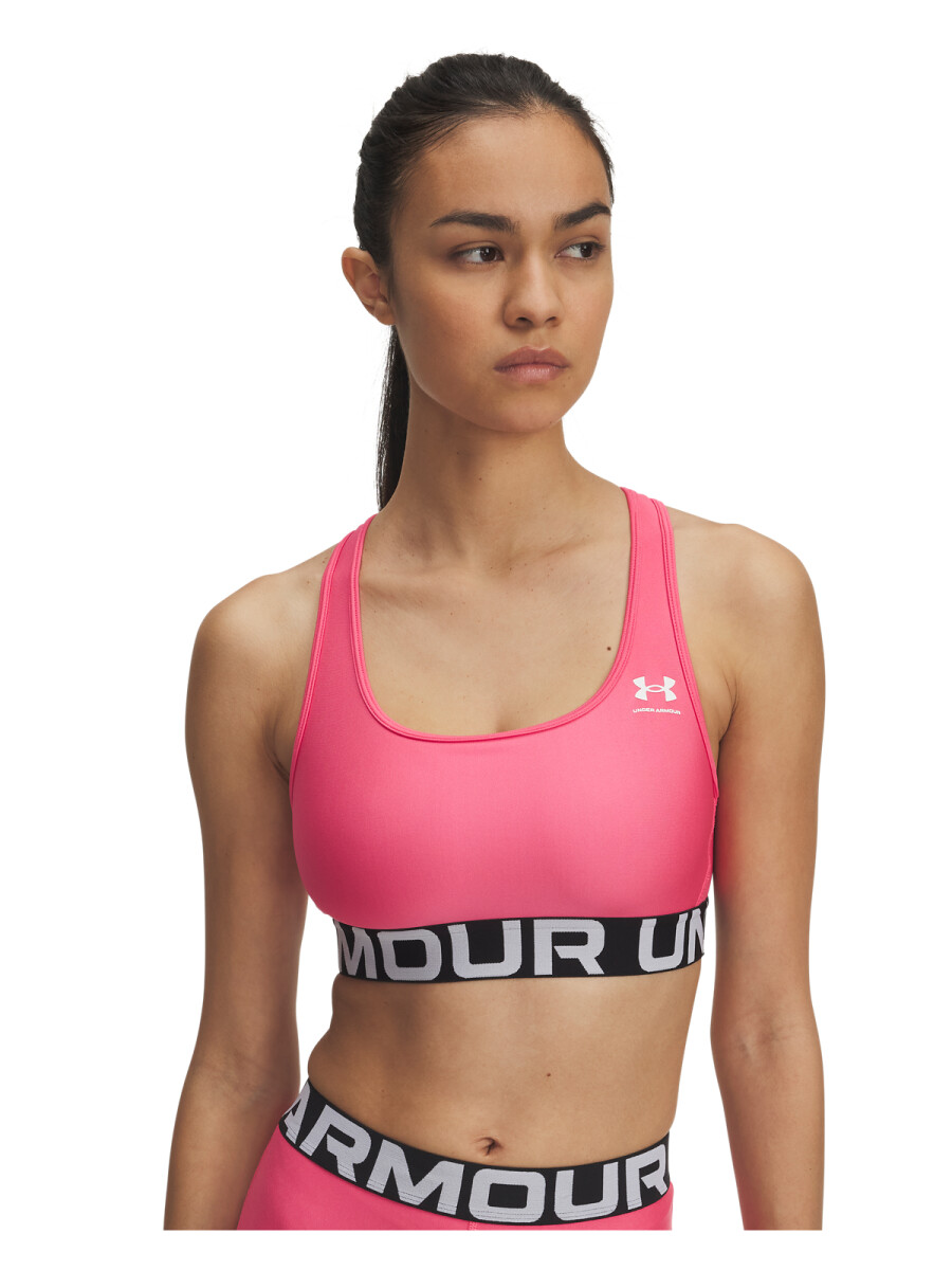 Top Deportivo Training Under Armour Branded de Mujer - 1383544-672 - Rosado-blanco 