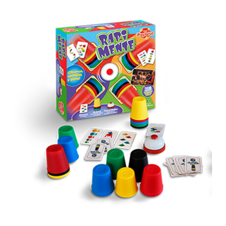 Juego De Mesa Rapimente 007-56 Universo Binario ROJO