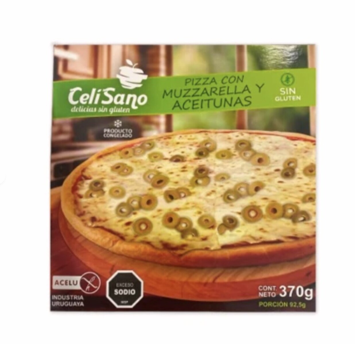 PIZZA CELISANO MUZZA Y ACEITUNAS +SOLO PDE O WEB+ 