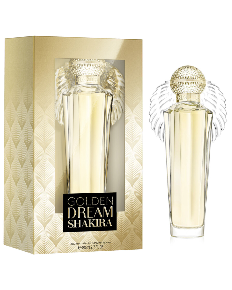 Perfume Shakira Golden Dream Edición Limitada EDT 80ml Original 