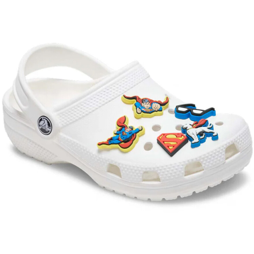 Jibbitz Superman 5 Pack Multicolor