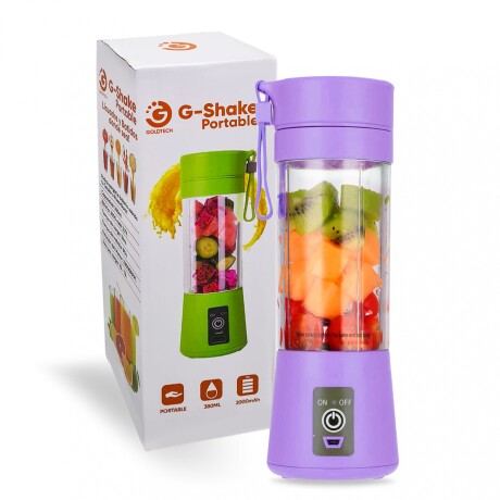 Licuadora Portable Goldtech G-shake 380ML LILA