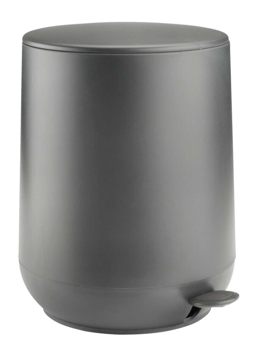 Papelera Con Pedal Oxie 5L Cierre Suave - Gris 