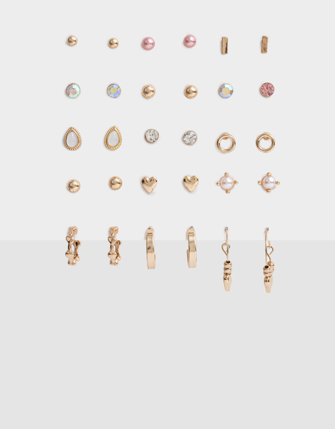 Aros Sets De metal Set De Aros - Dorado