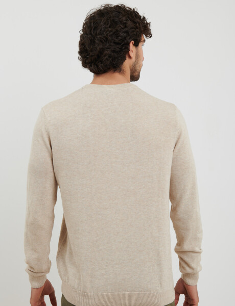 470754 SWEATER Natural