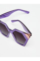 Lentes Tiwi Hexagon Ii Shiny Bicolor Purple/pink With Burgundy Gradi