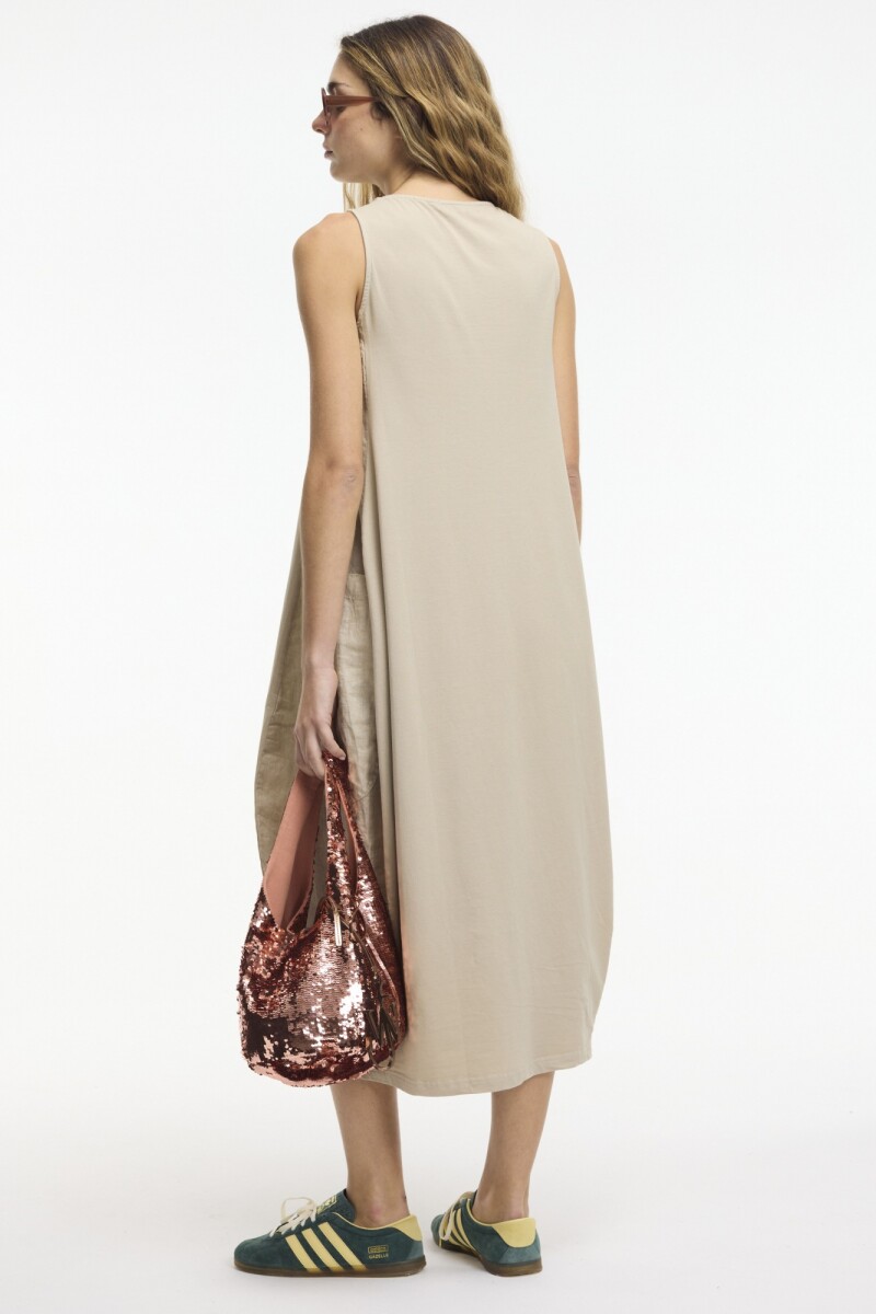 VESTIDO MORBIDO Natural