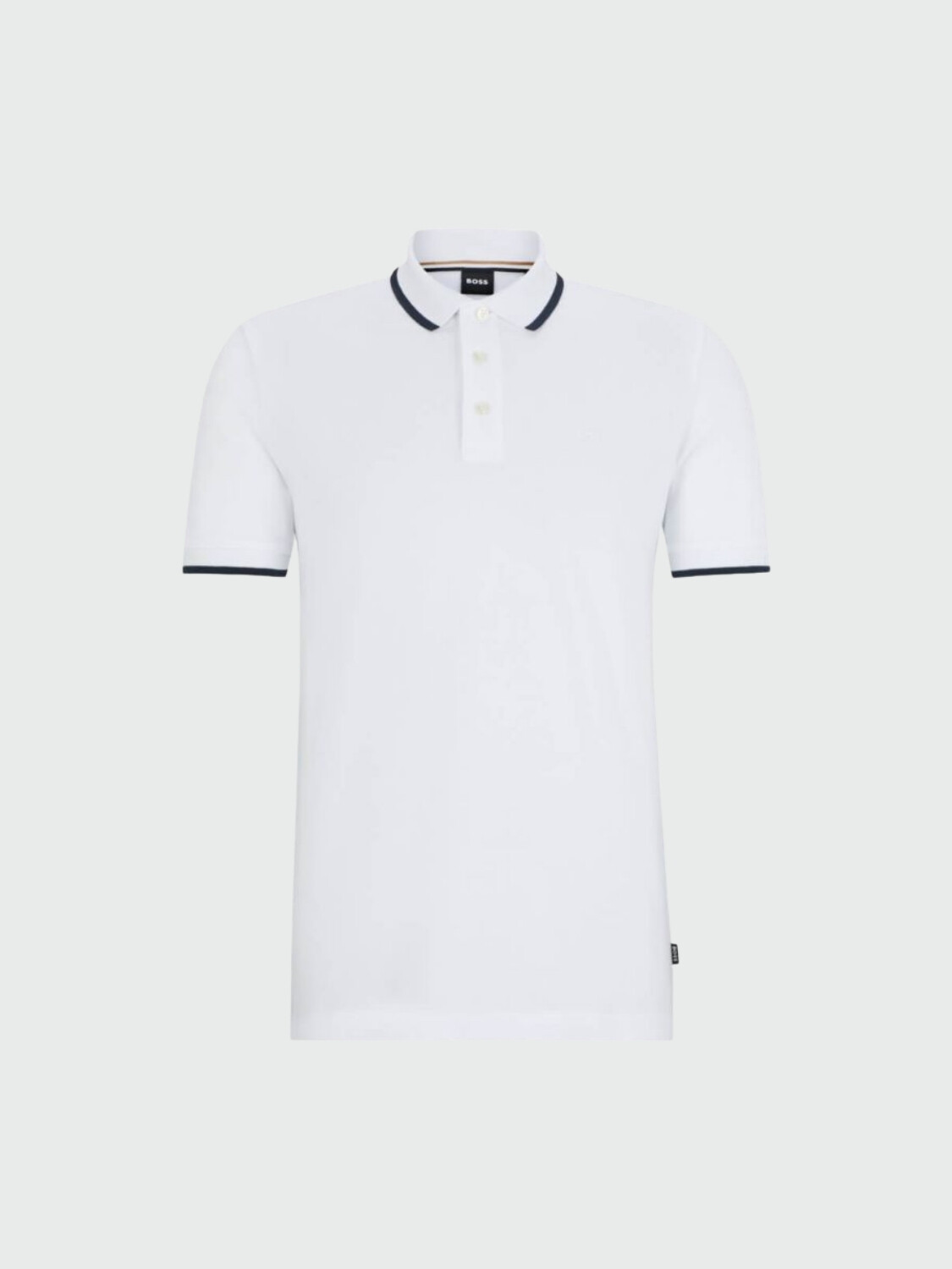 BOSS Black - Polo Parlay 190 Regular Fit Blanco