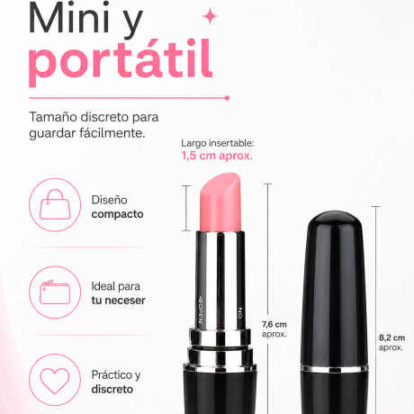Bala Vibradora Con Forma De Lápiz Labial Bala Vibradora Con Forma De Lápiz Labial