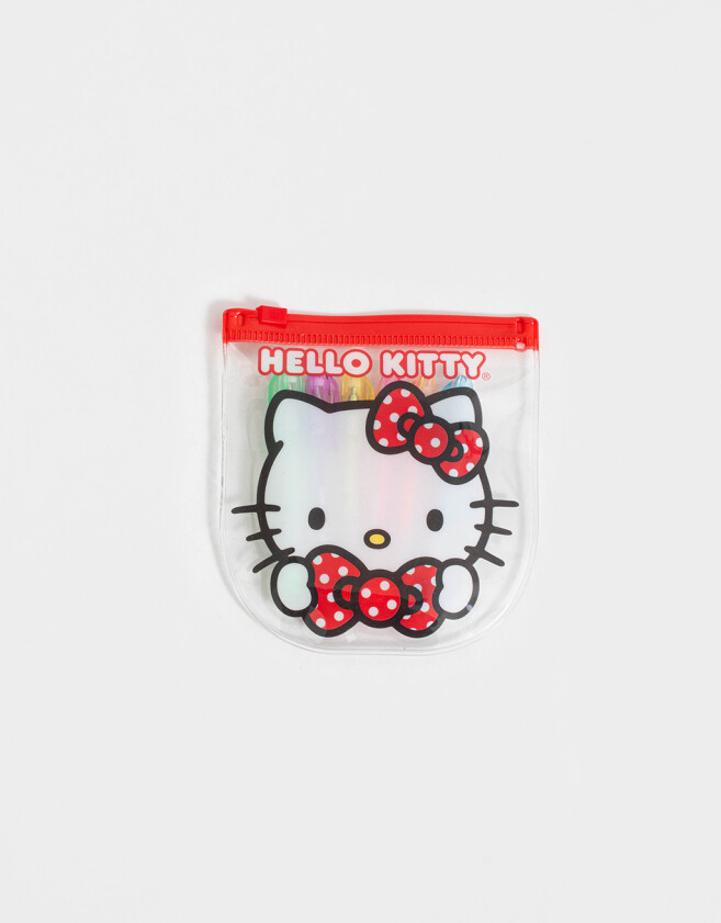 Lapices y Lapiceras Licencias Set De Mini Lapiceras "hello Kitty" - Combinacion Multicolor