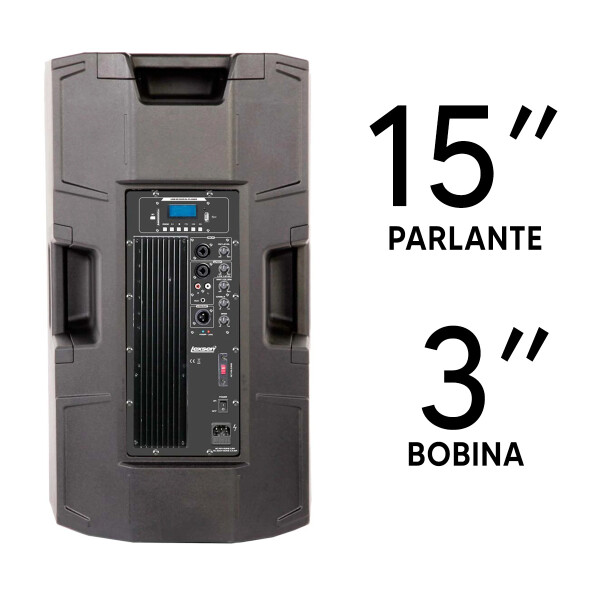 Parlante Lexsen Pro Psf15ahbt 15" De Outlet OLT PARLANTE ACTIVO LEXSEN PRO PSF15AHBT