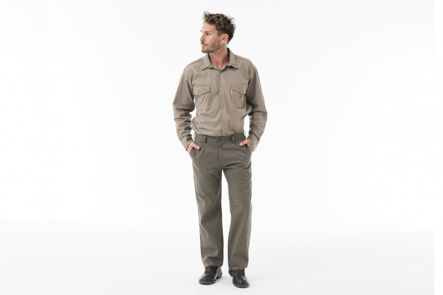 PANTALON TRABAJO CLASICO Verde