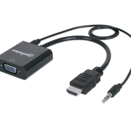 Conversor Hdmi A Vga Manhattan - 151559 Conversor Hdmi A Vga Manhattan - 151559