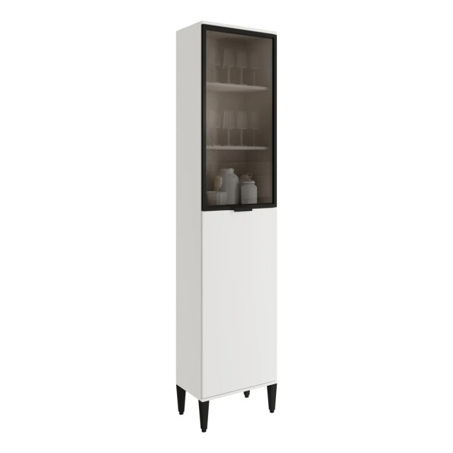 PANELERO TORRE 2 PUERTAS - CON VIDRIO PANELERO TORRE 2 PUERTAS - CON VIDRIO