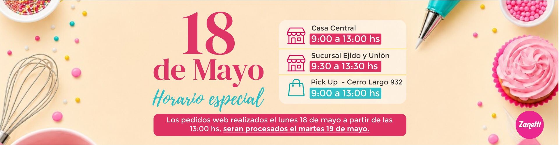 18 de MAYO