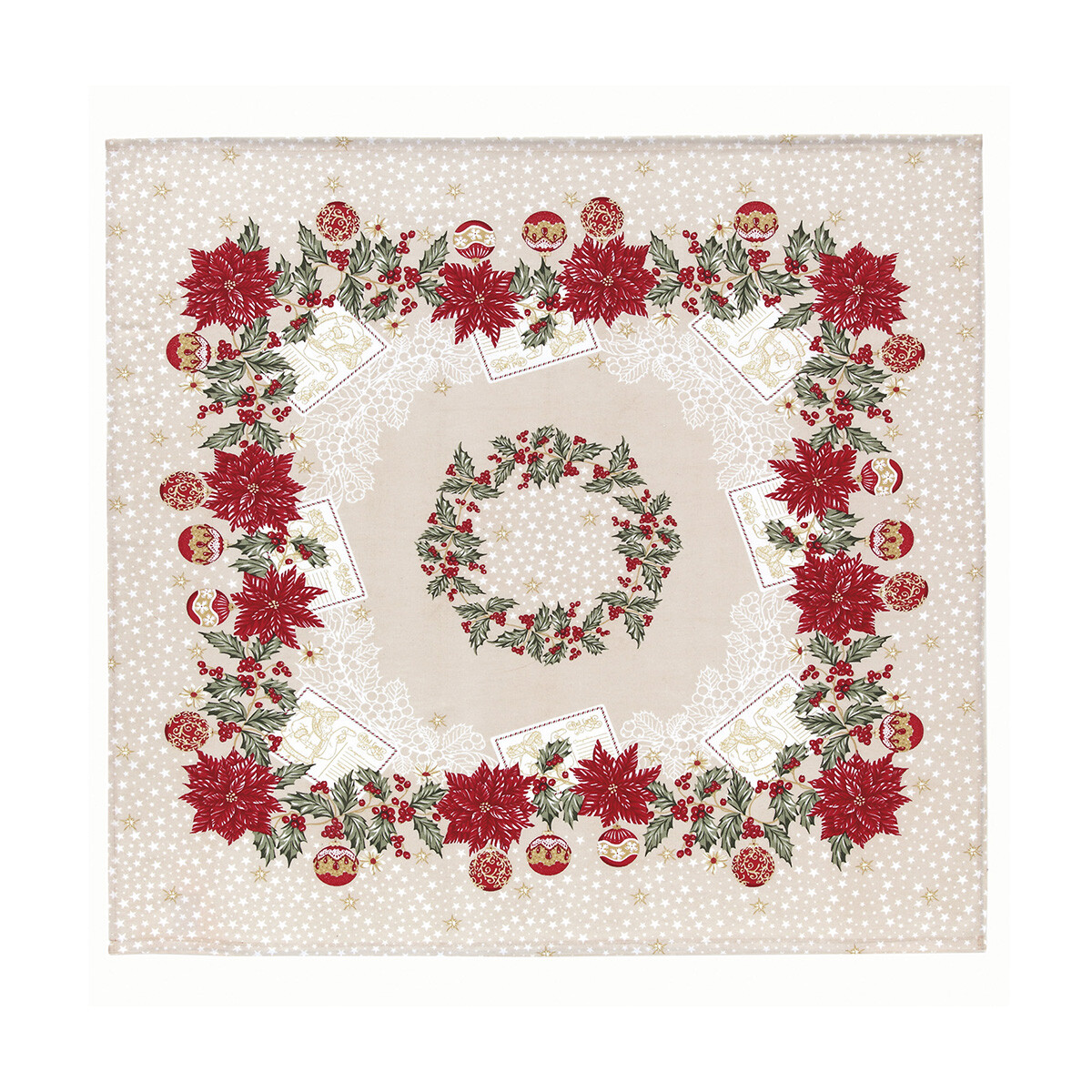 Mantel Navidad Dohler 78 x 78 cm - D108 
