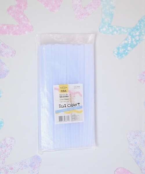 Silicona en barras paquete x 10 unidades - transparente Silicona en barras paquete x 10 unidades - transparente