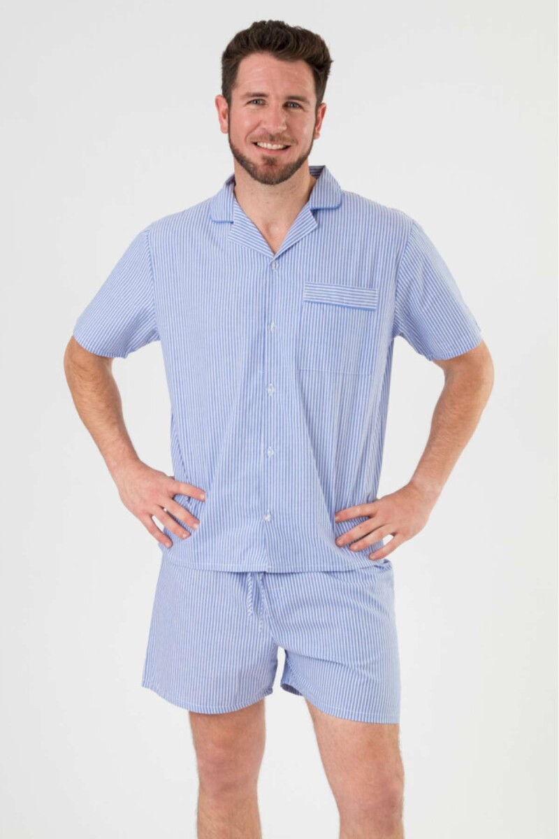 Pijama ospedale - Rayas/escoces 