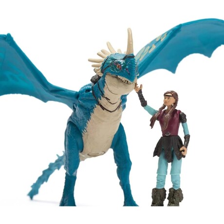 Figura Como Entrenar a Tu Dragon Deadly Nadder y Astrid 001