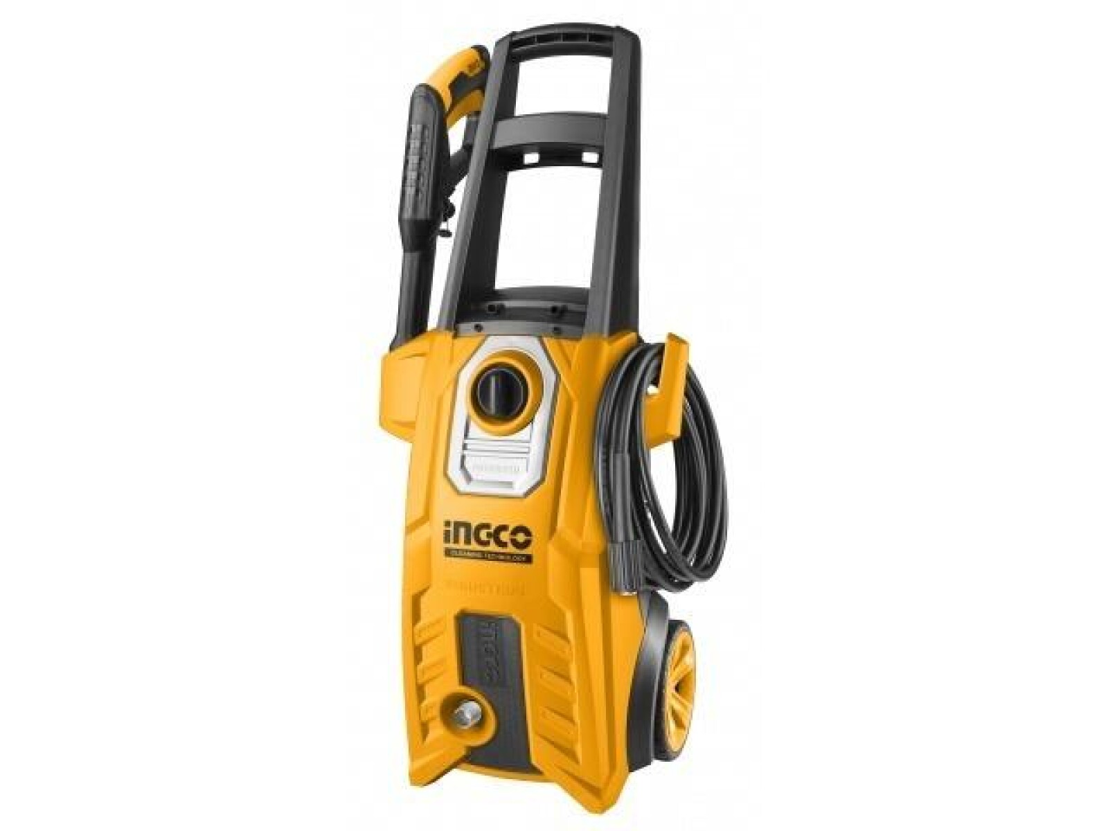HIDROLAVADORA 150BAR 2000W MOTOR INDUCCION INGCO HPWR20008 - NEGRO-NARANJA 