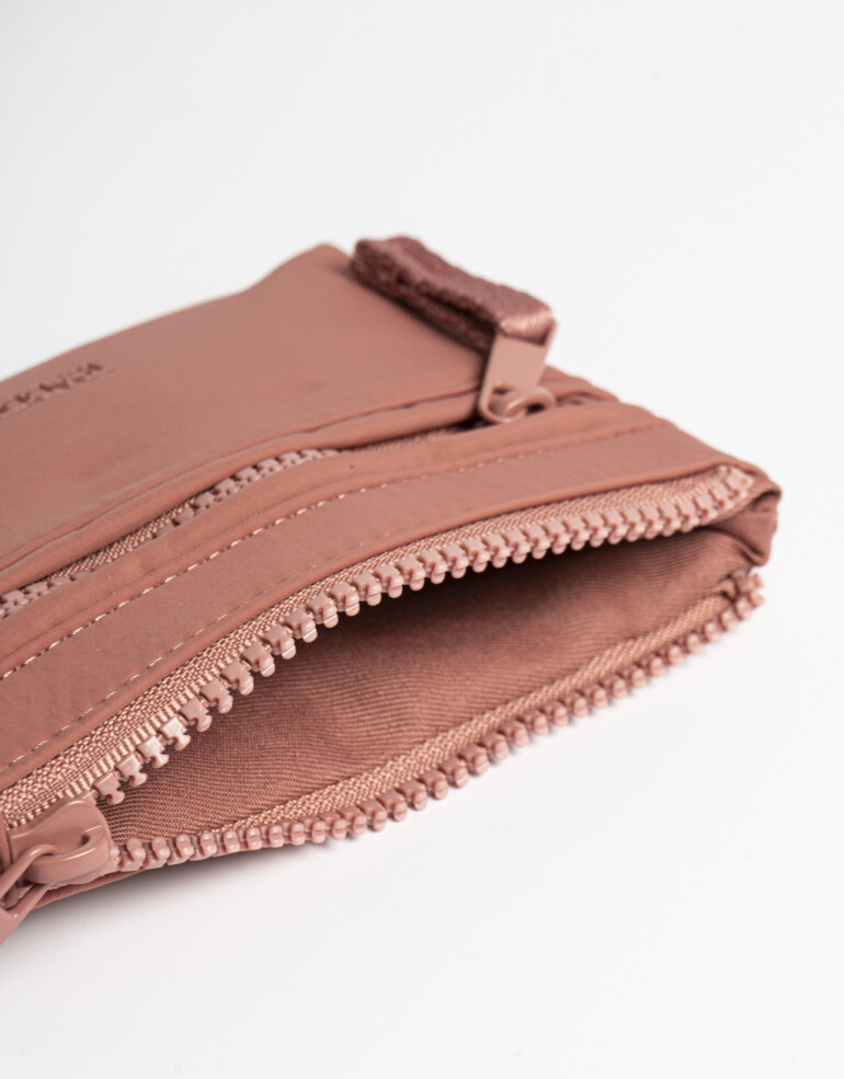 Monederos Nylon Monedero De Material Reciclado Rosa - Rosa Oscuro