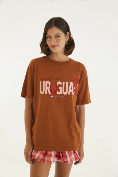 CAMISETA Marron