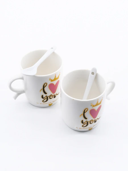 TAZAS LOVE NEGRO
