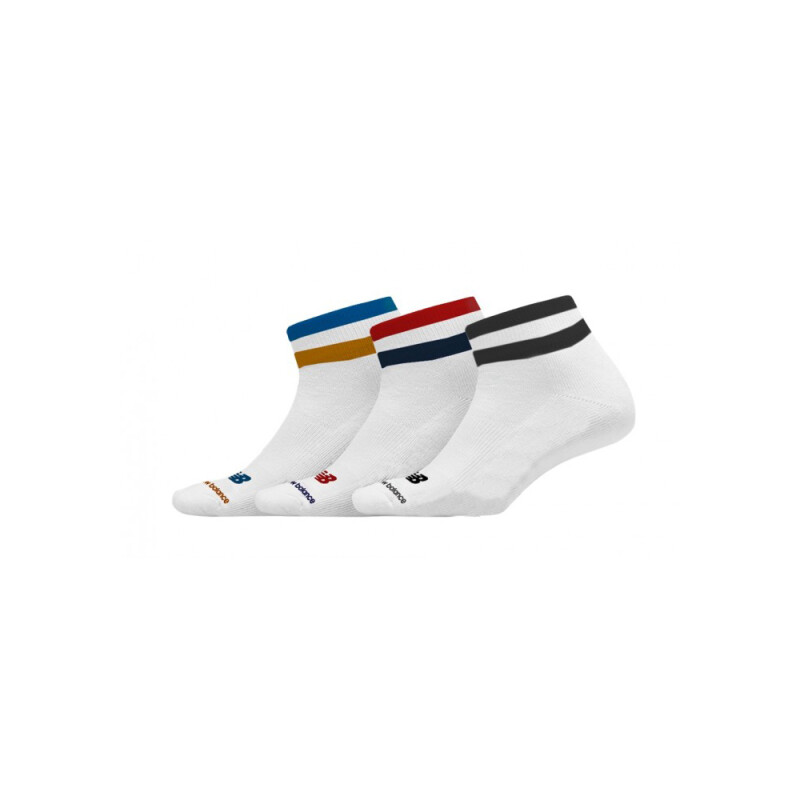 Medias New Balance NCA QUARTER KIDS - LAS09423BCO MULTIC WHITE/MULTI