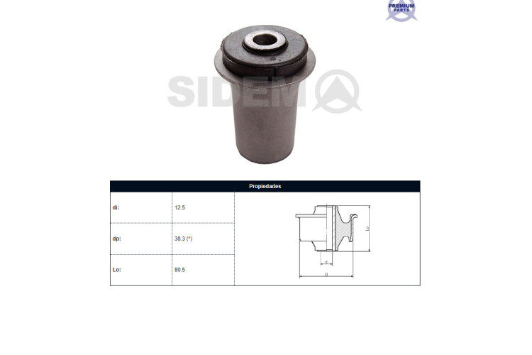 Buje Mitsubishi L200 96-06 Der/Izq Buje Mitsubishi L200 96-06 Der/Izq