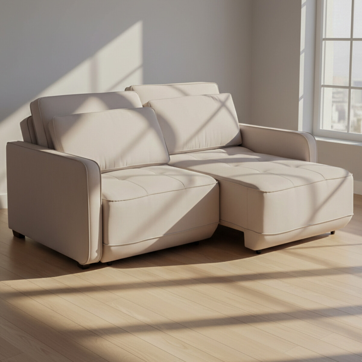 SOFA CAMA - TELA GRIS TIVOLI 