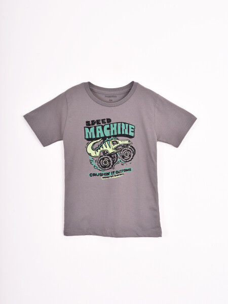 REMERA FORMULA GRIS