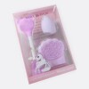 Set de limpieza facial esponjas Color violeta