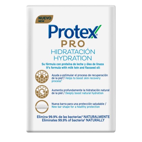 Jabón de Tocador Protex Pro Hidratación 80g Jabón de Tocador Protex Pro Hidratación 80g