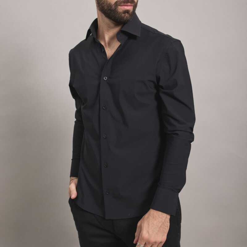 Camisa técnica Negro