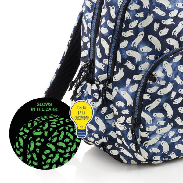 Mochila Ghosts - MiquelRius - Triple Oslo Única
