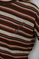 REMERA RAYA MARRON